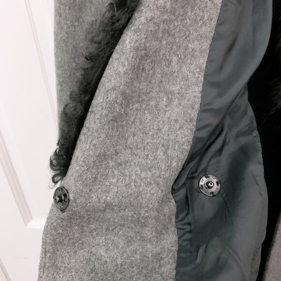 Nonoo Cosima Shearling Collar Jacket - Picture 5 of 14